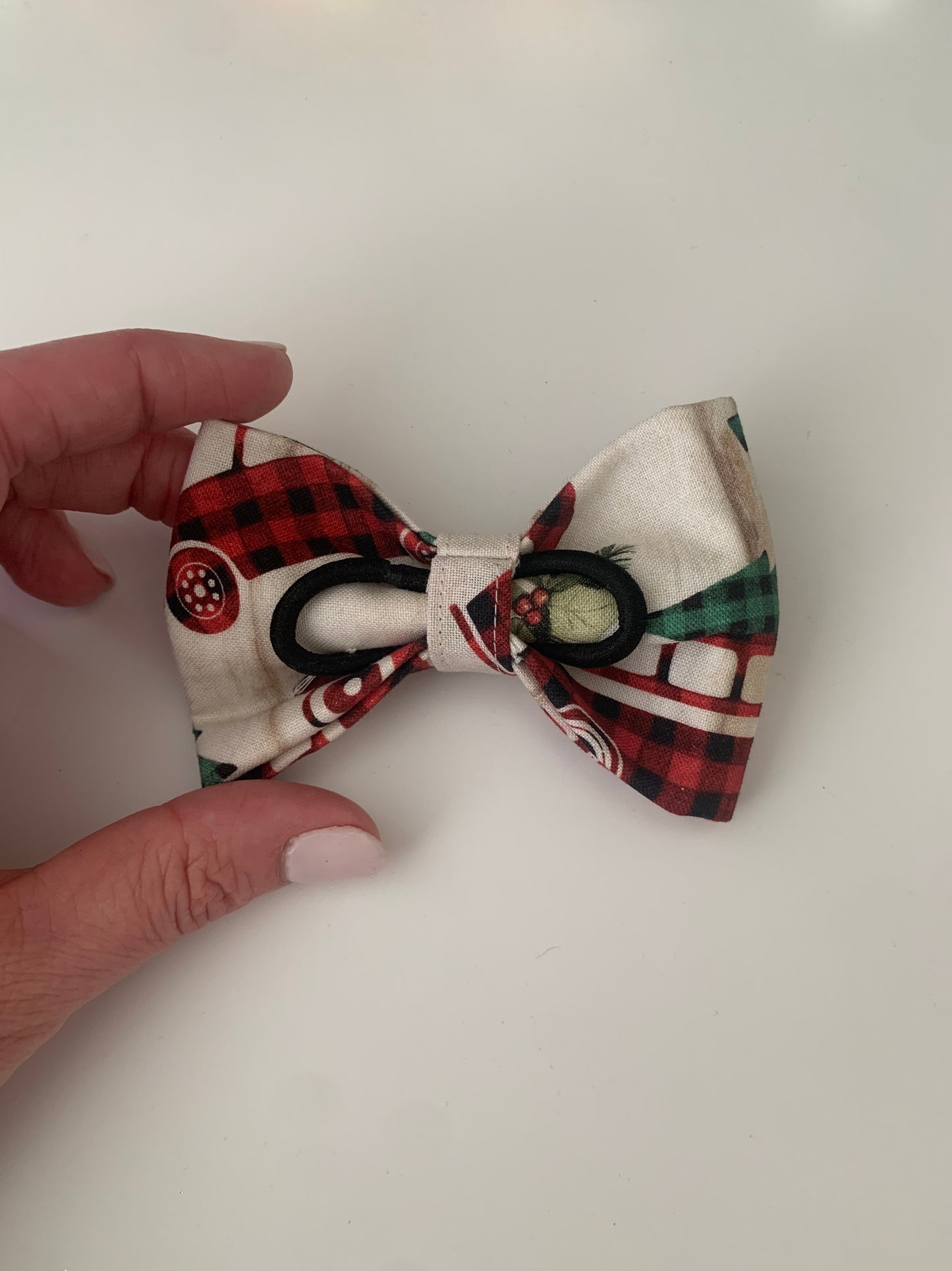 Buffalo Trucks on Cream - Pet Bow Tie