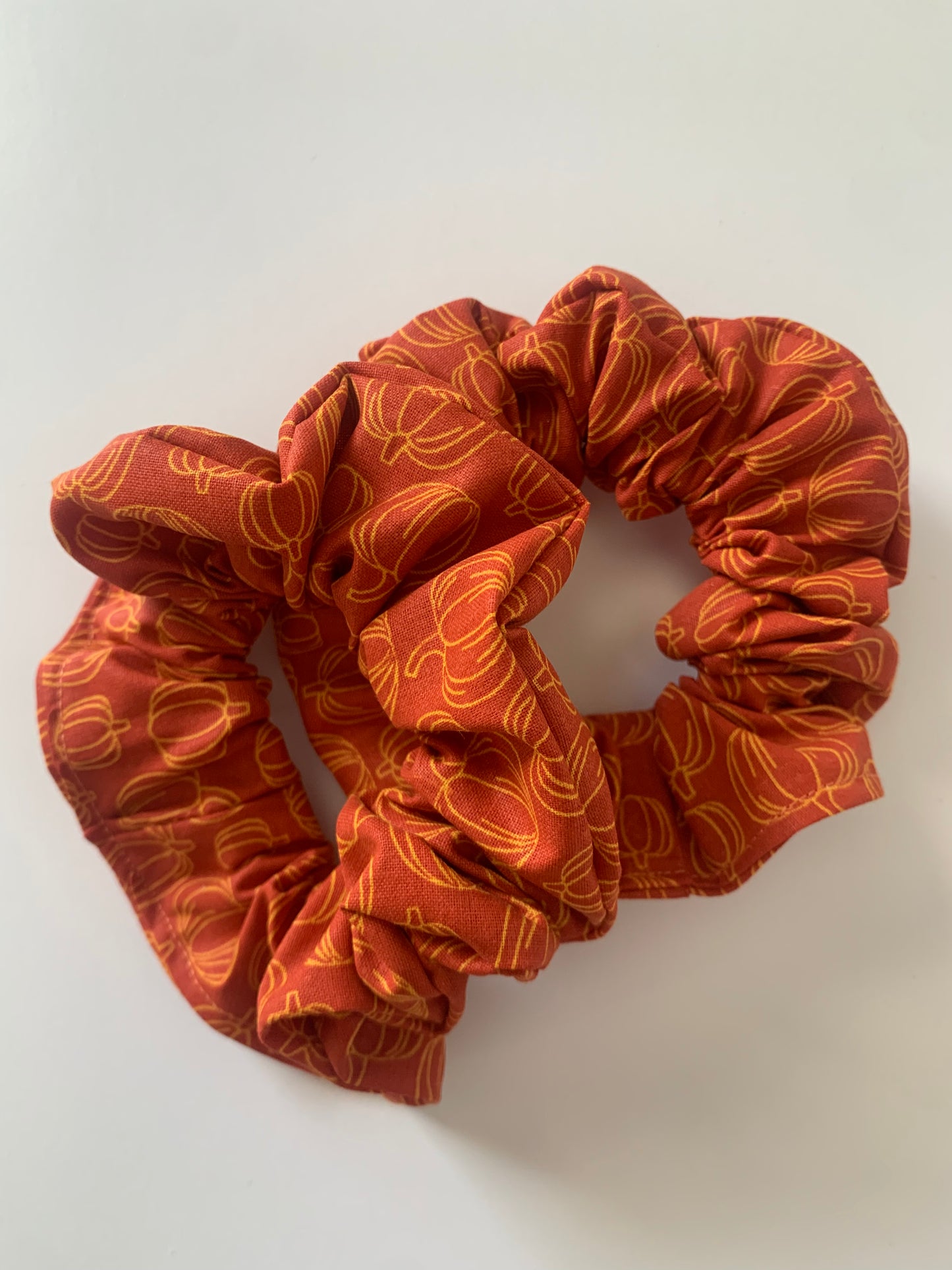 Pumpkin Patch - Cotton Scrunchie