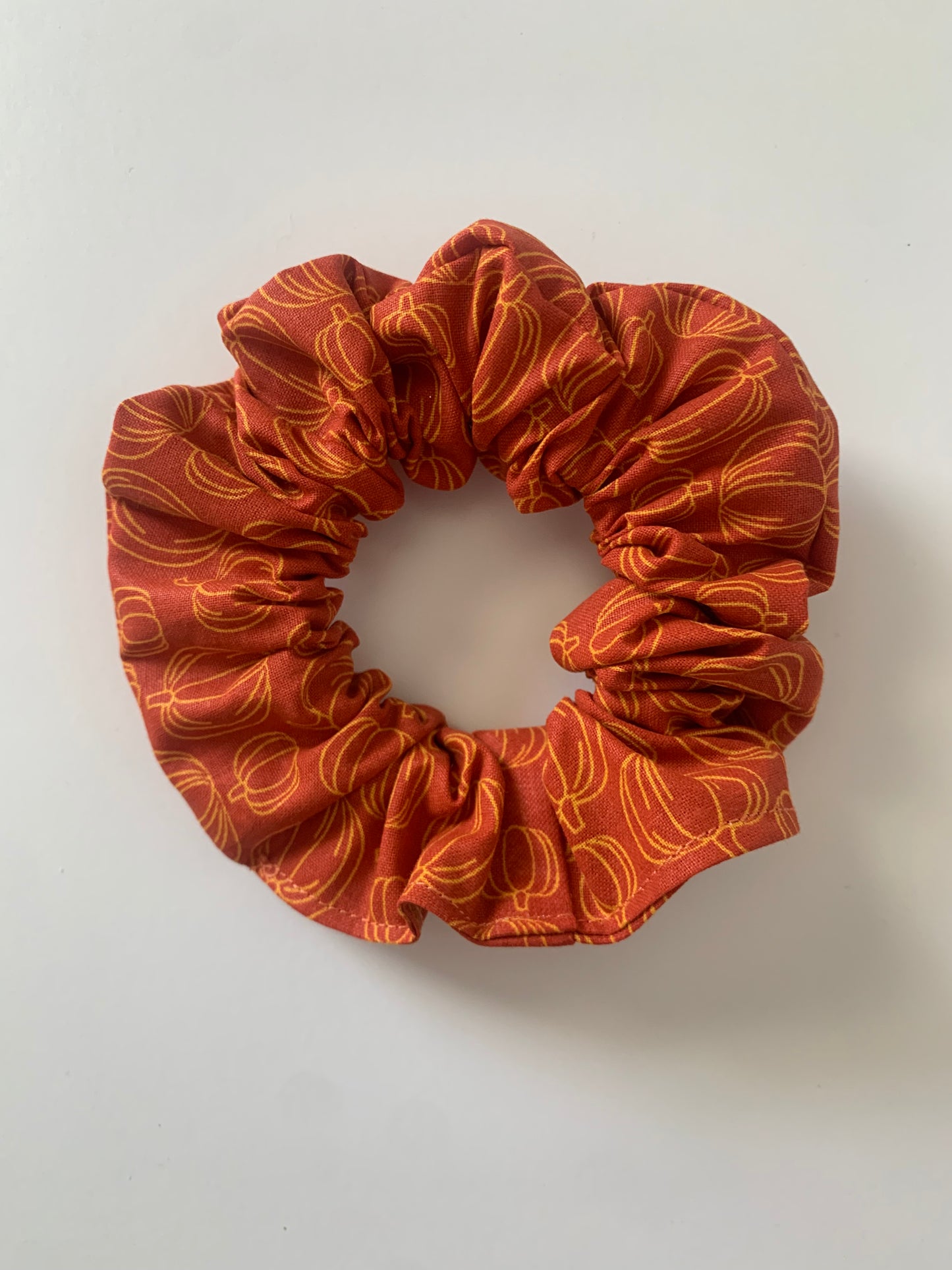 Pumpkin Patch - Cotton Scrunchie