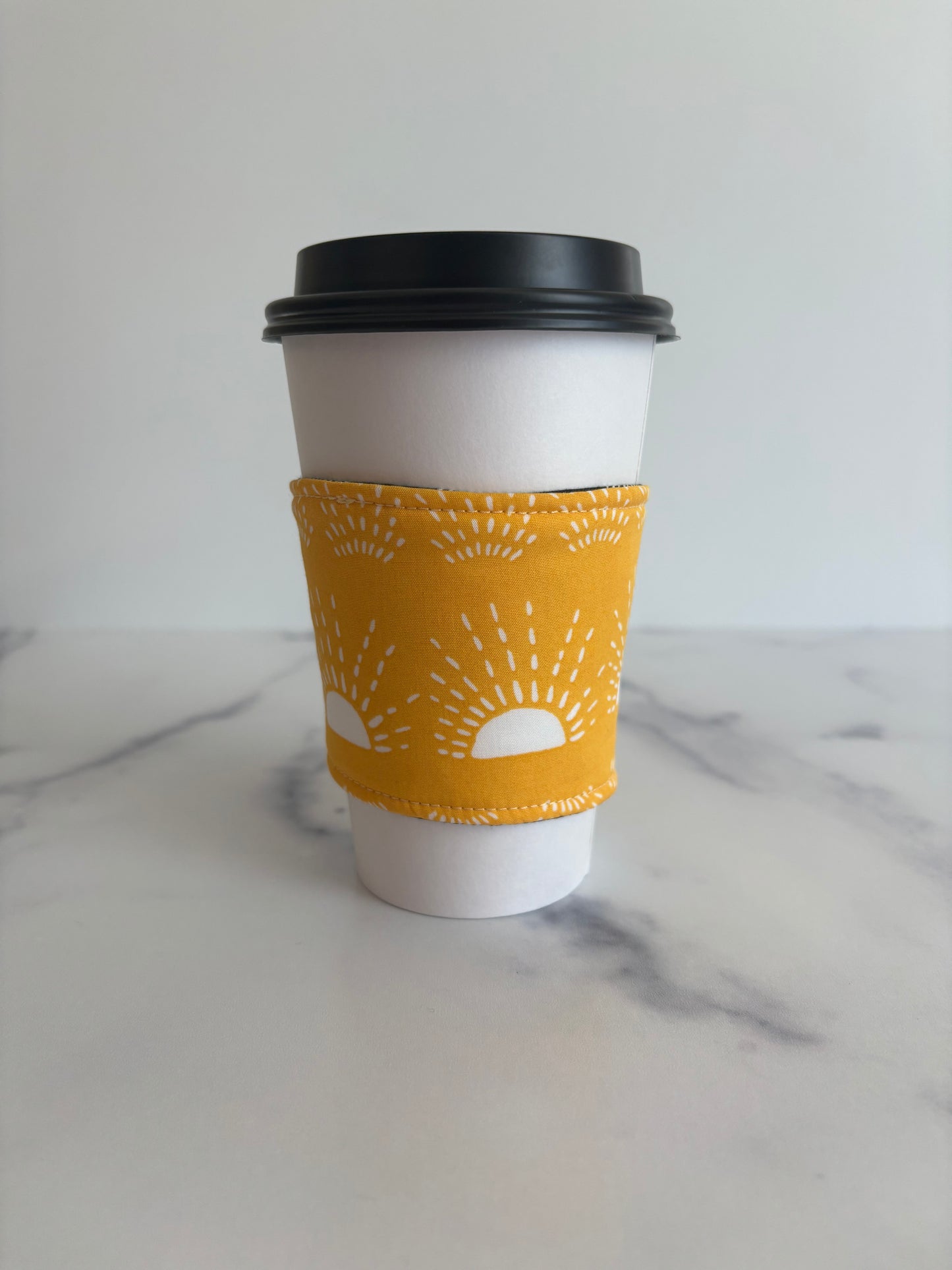 Sunscatter Bright - Reusable Coffee Sleeve