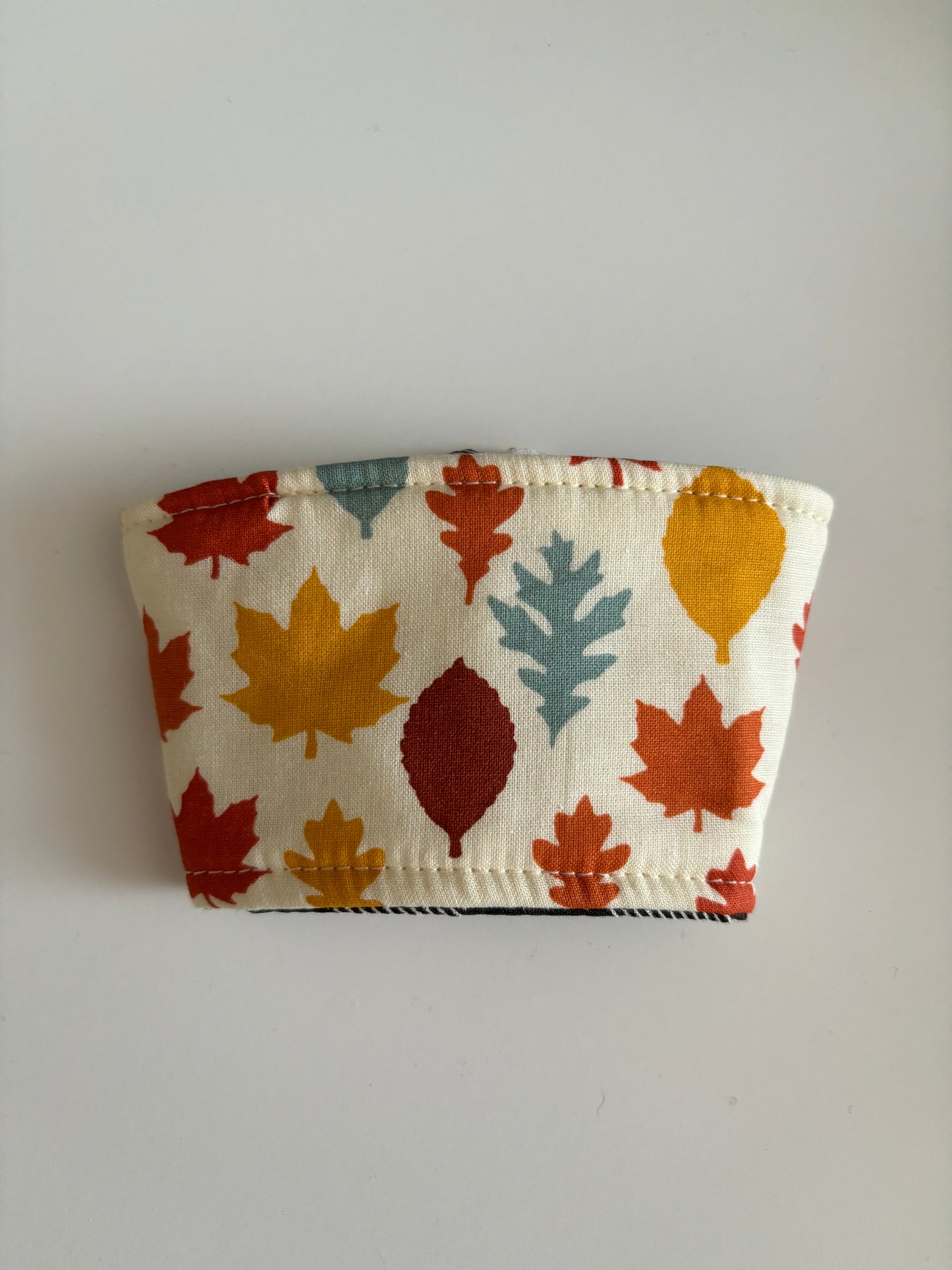 Leaf Stamps - Reusable Coffee Sleeve