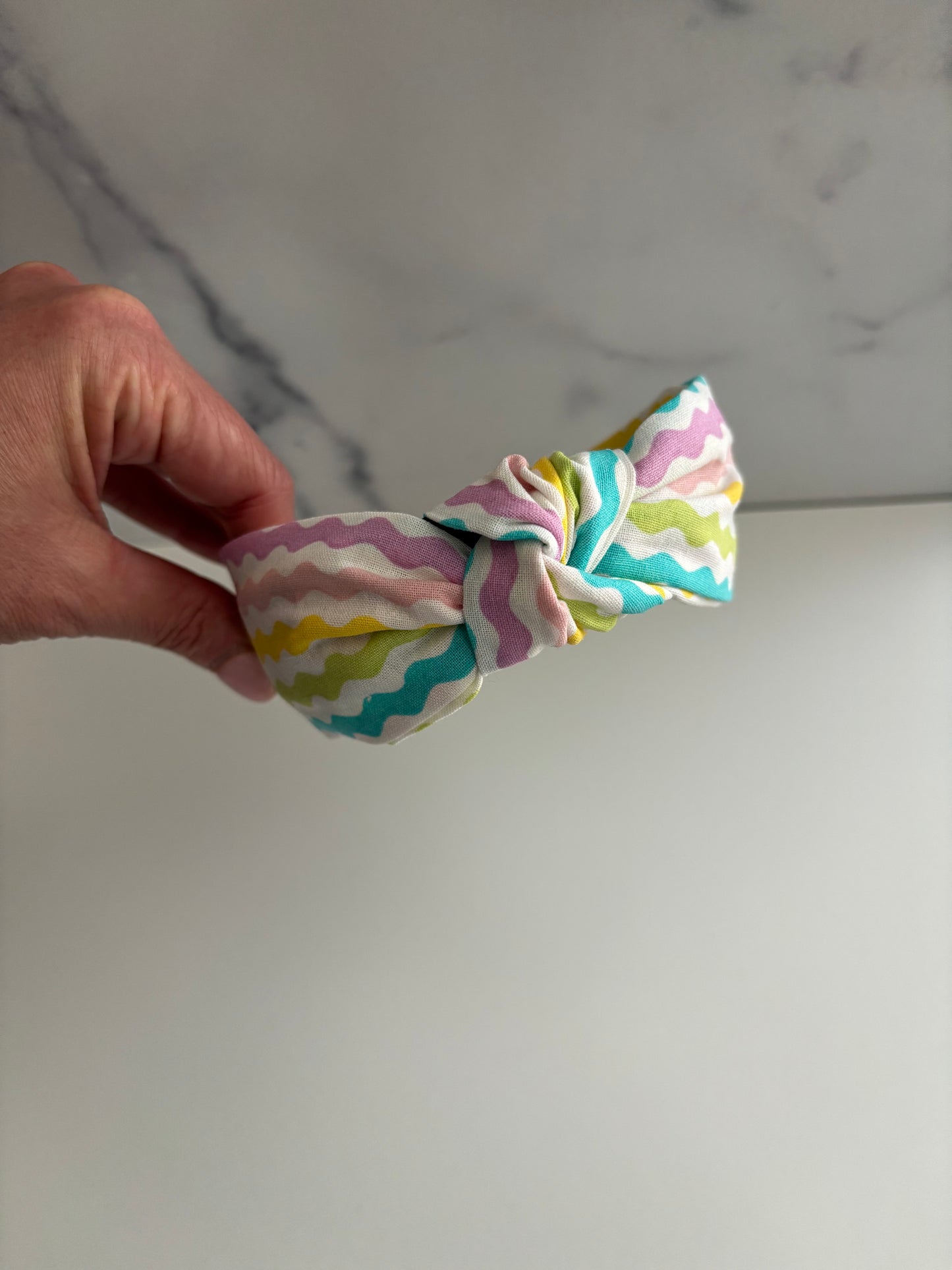 Easter Squiggles - Knotted Headband