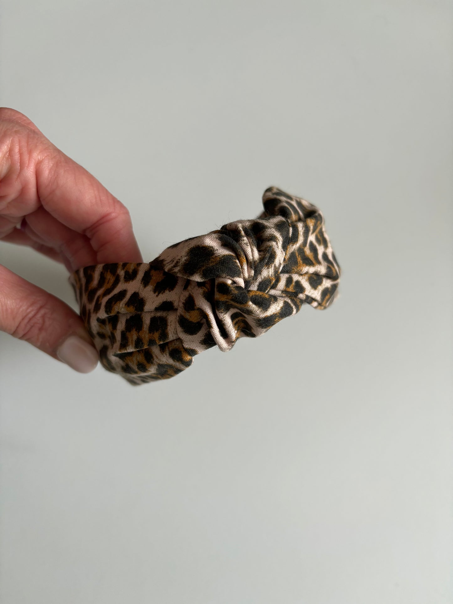 Leopard Print - Knotted Headband