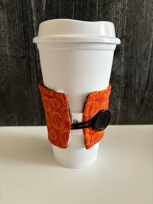 Pumpkin Patch - Reusable Coffee Sleeve