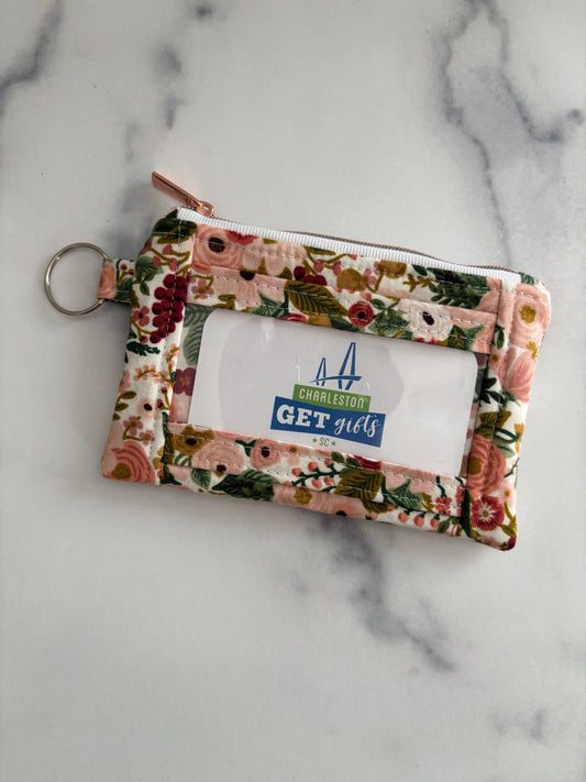 Petite Garden Party Rose - ID Wallet