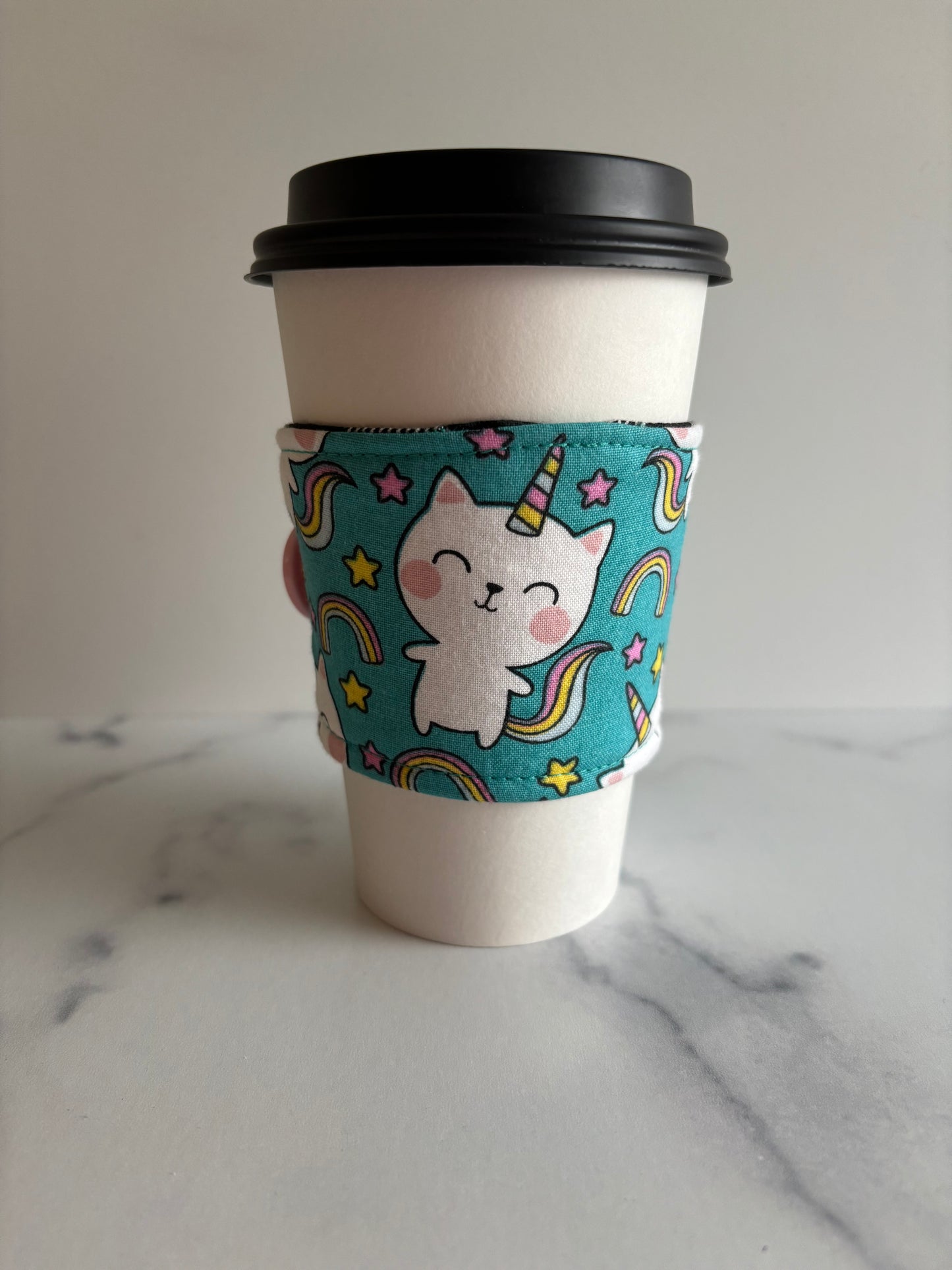 Caticorn - Reusable Coffee Sleeve