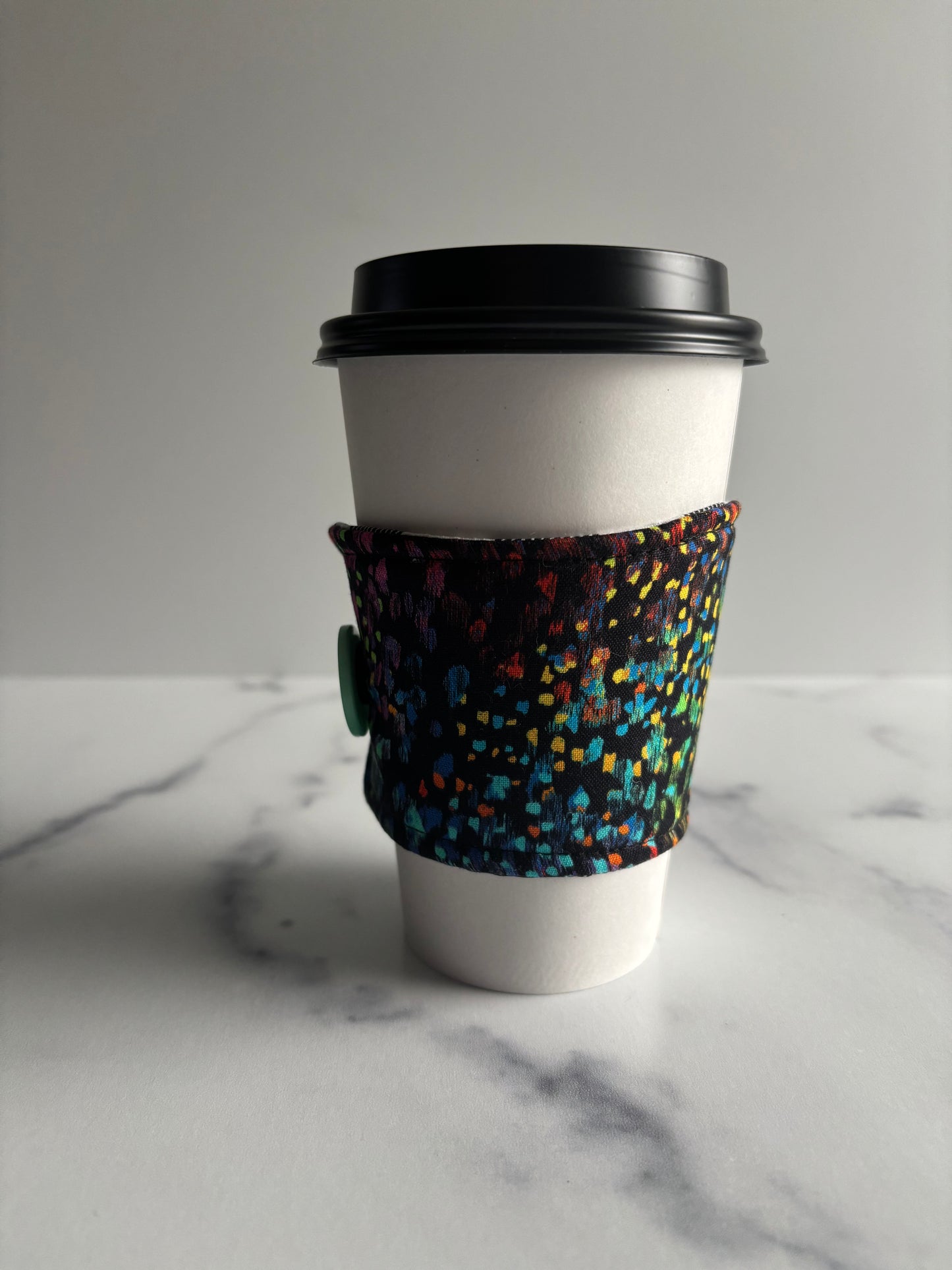 Abstract Impressionism - Reusable Coffee Sleeve