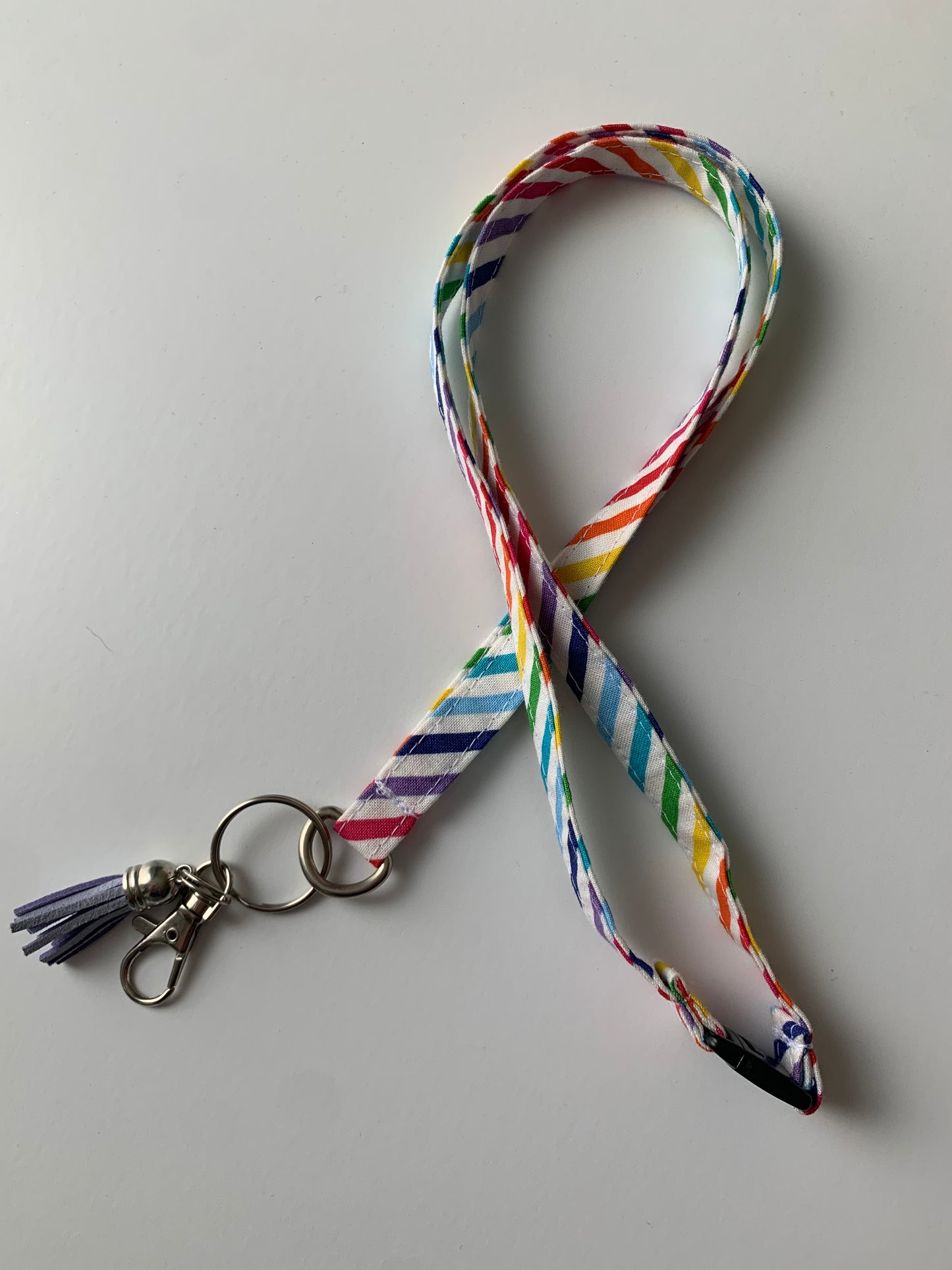 Rainbow Stripes - Lanyard