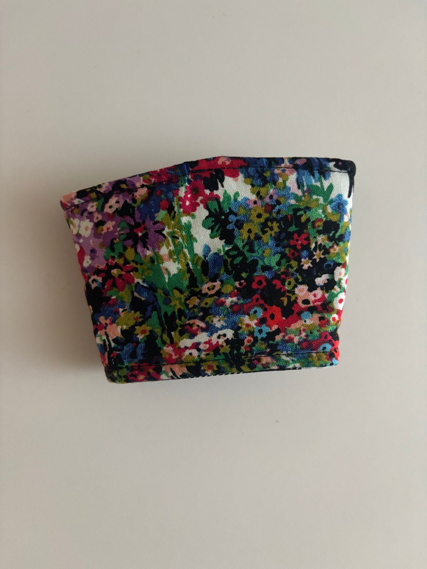 Abstract Floral - Reusable Coffee Sleeve