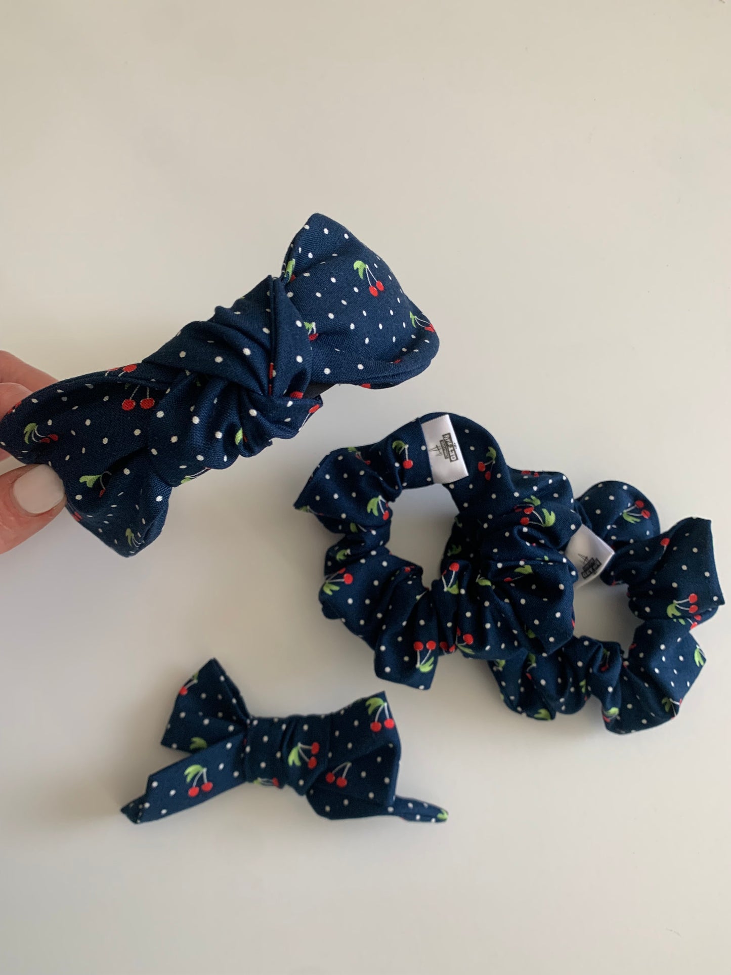 Cherry Orchard - Cotton Scrunchie