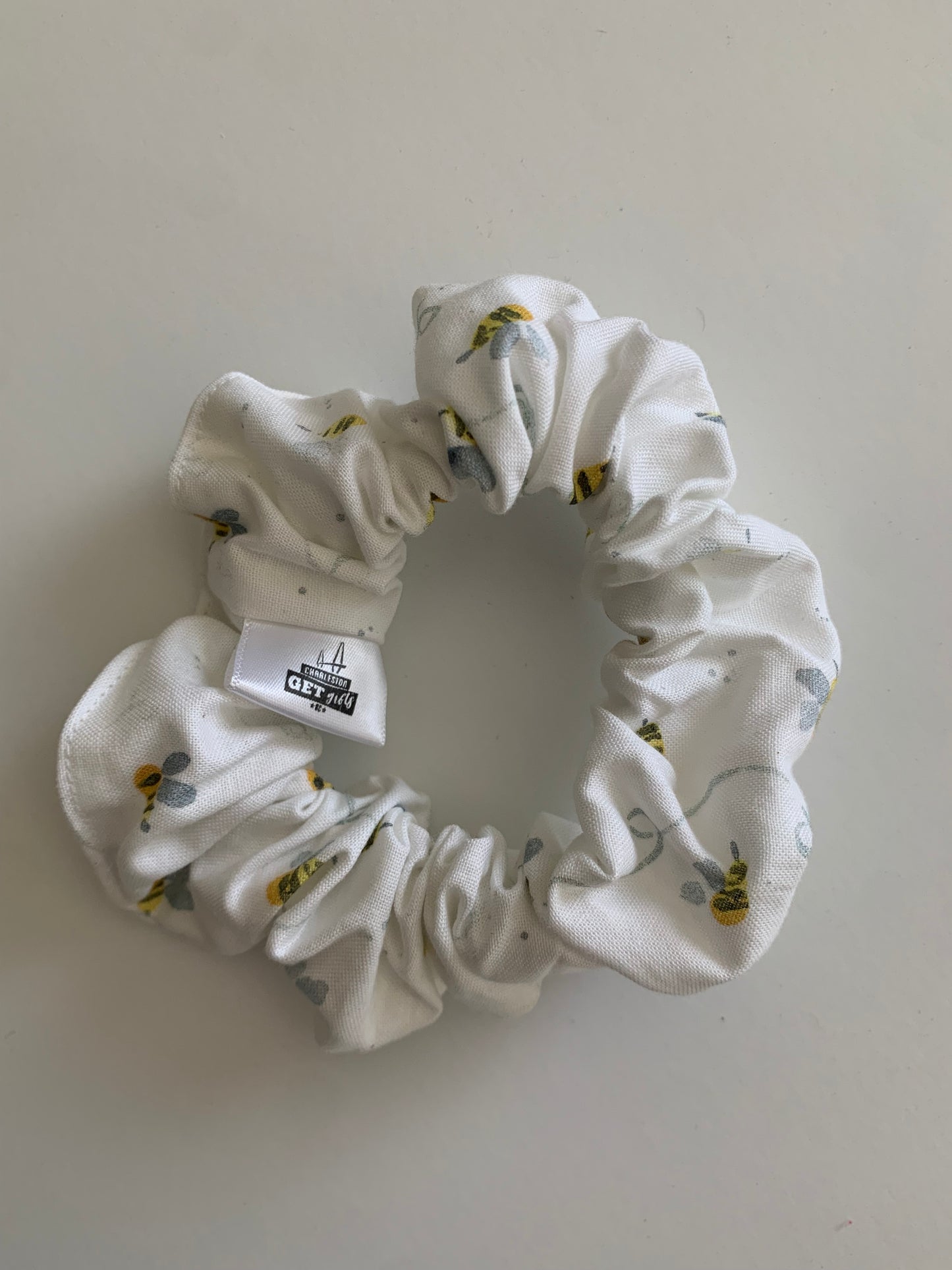 Busy Bees - Cotton Scrunchie