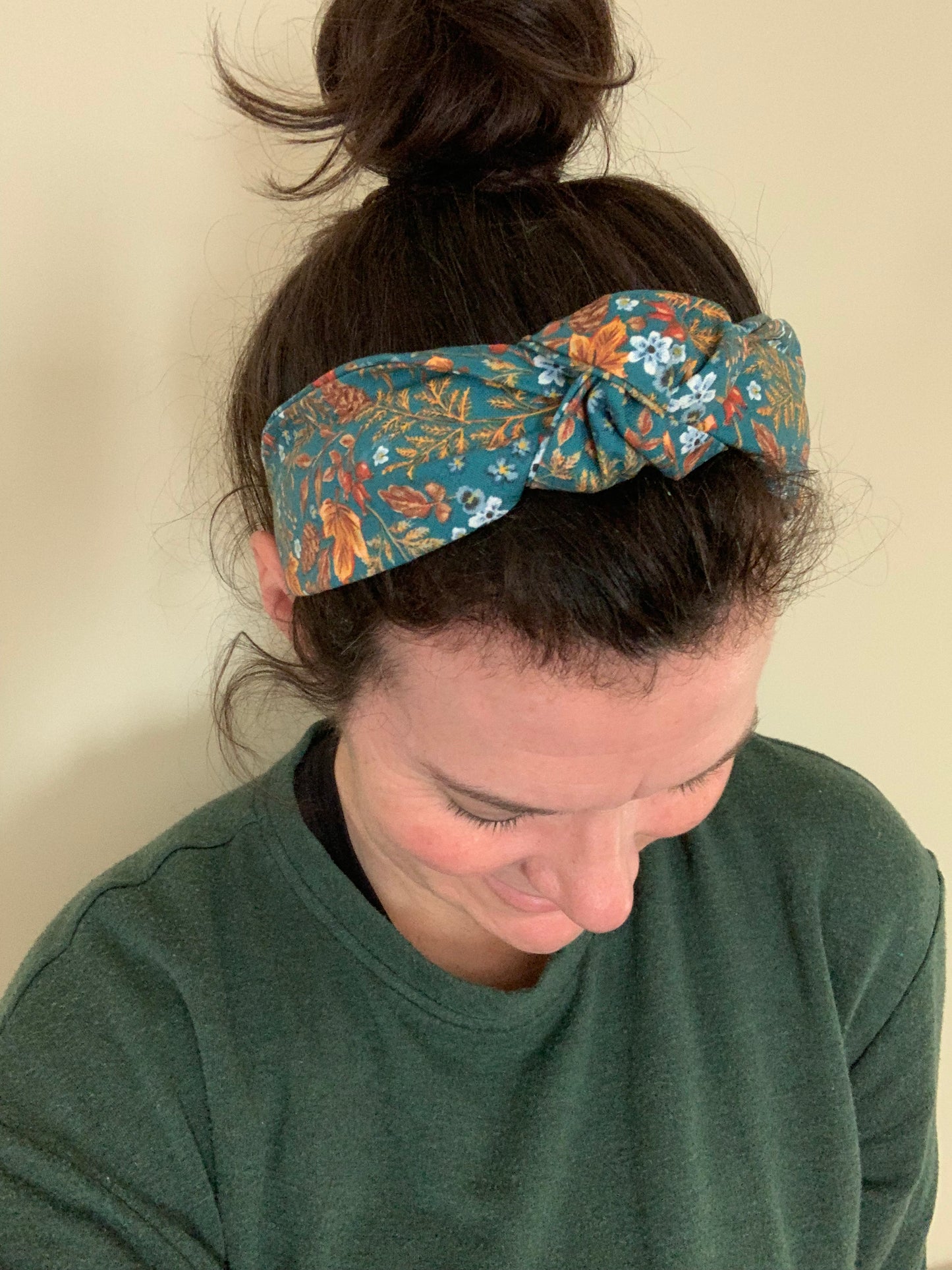 Autumn Floral - Knotted Headband