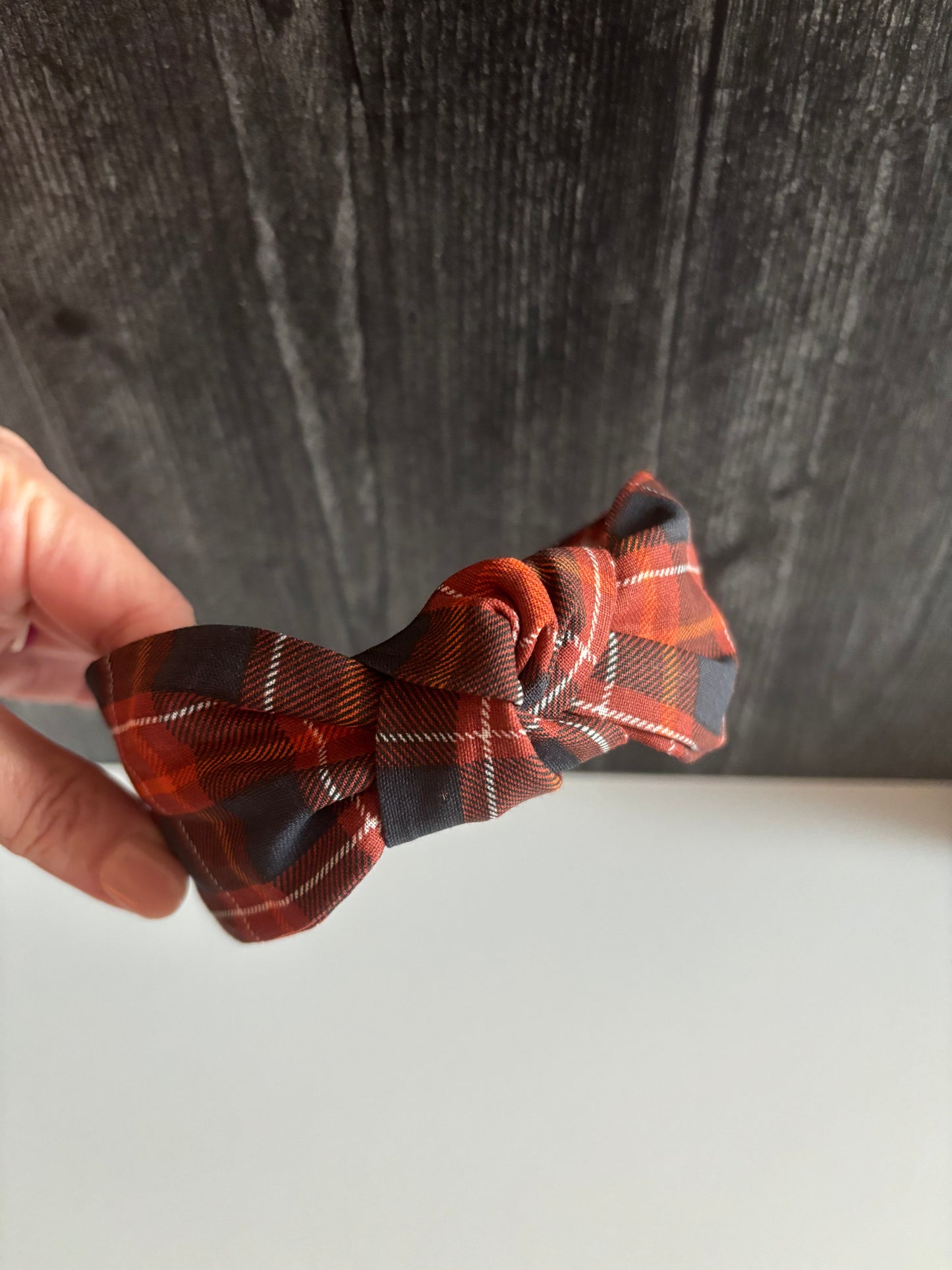 Harvest Plaid - Knotted Headband