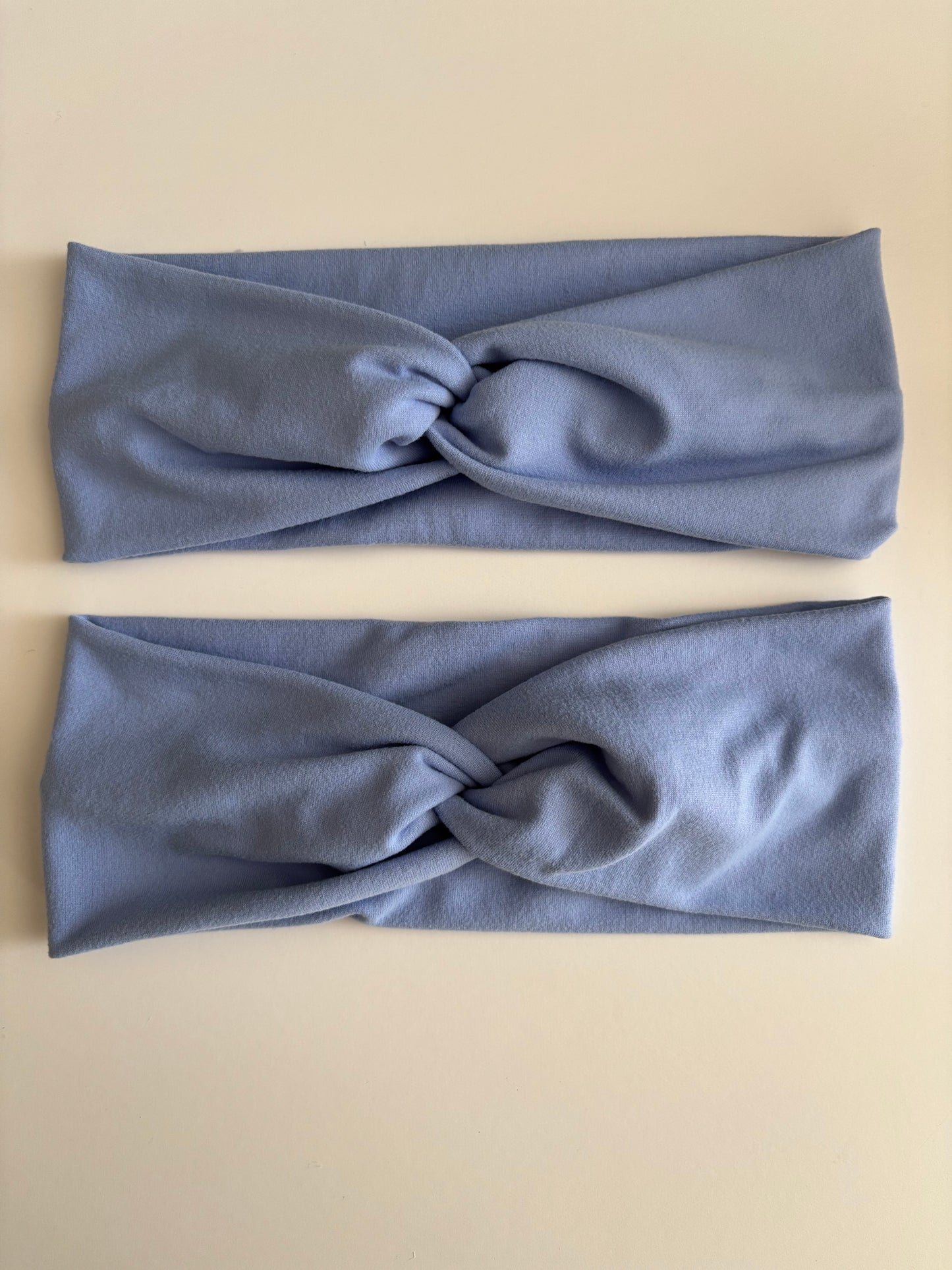 Solid Periwinkle Blue - Twisted Knit Headbands