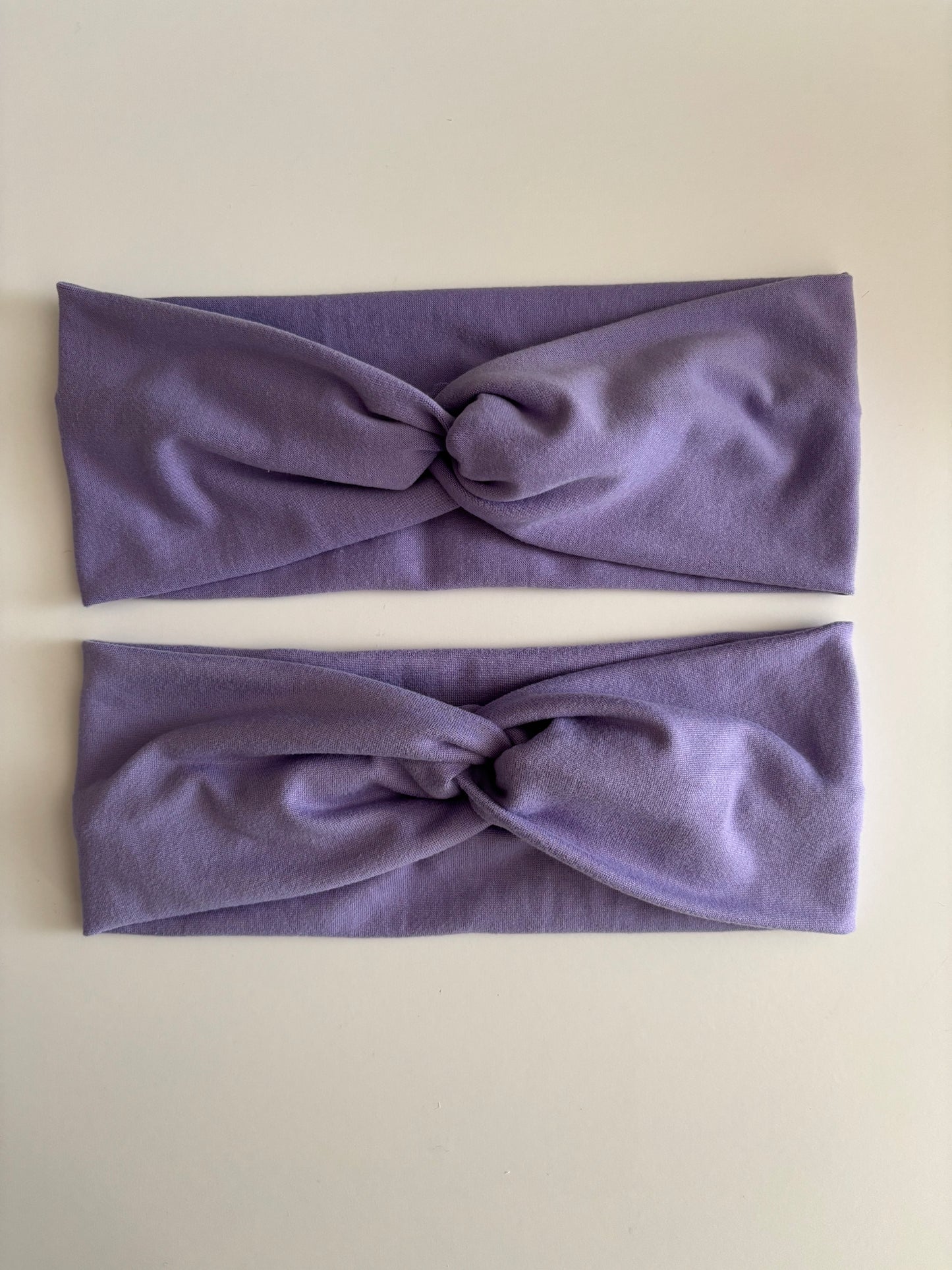 Solid Soft Purple - Twisted Knit Headbands