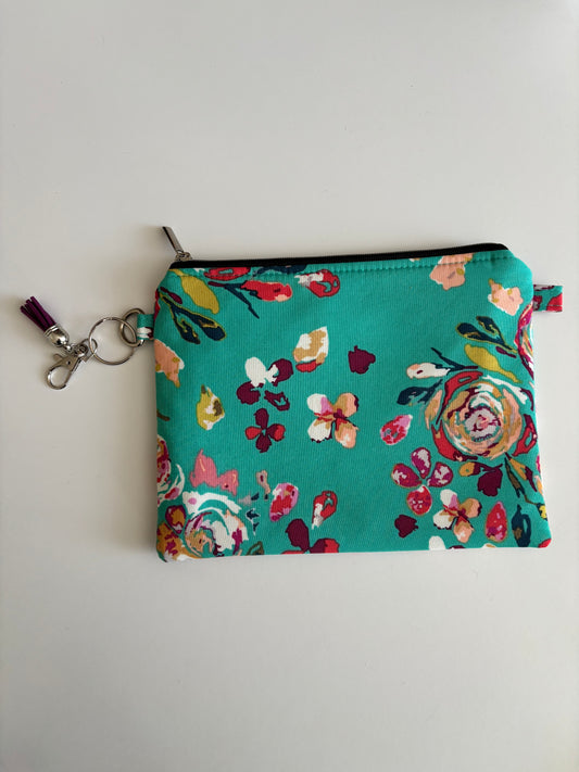 Swifting Flora Boho - Zippered Pouch (Medium Sized)