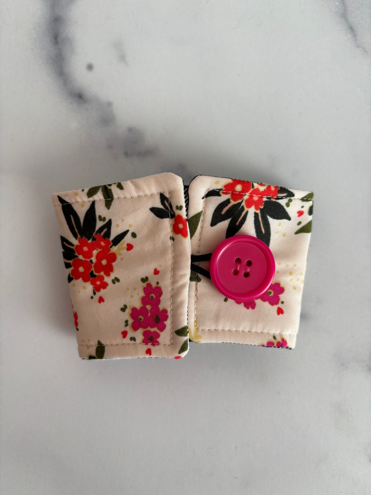 Charmed Floral - Reusable Coffee Sleeve