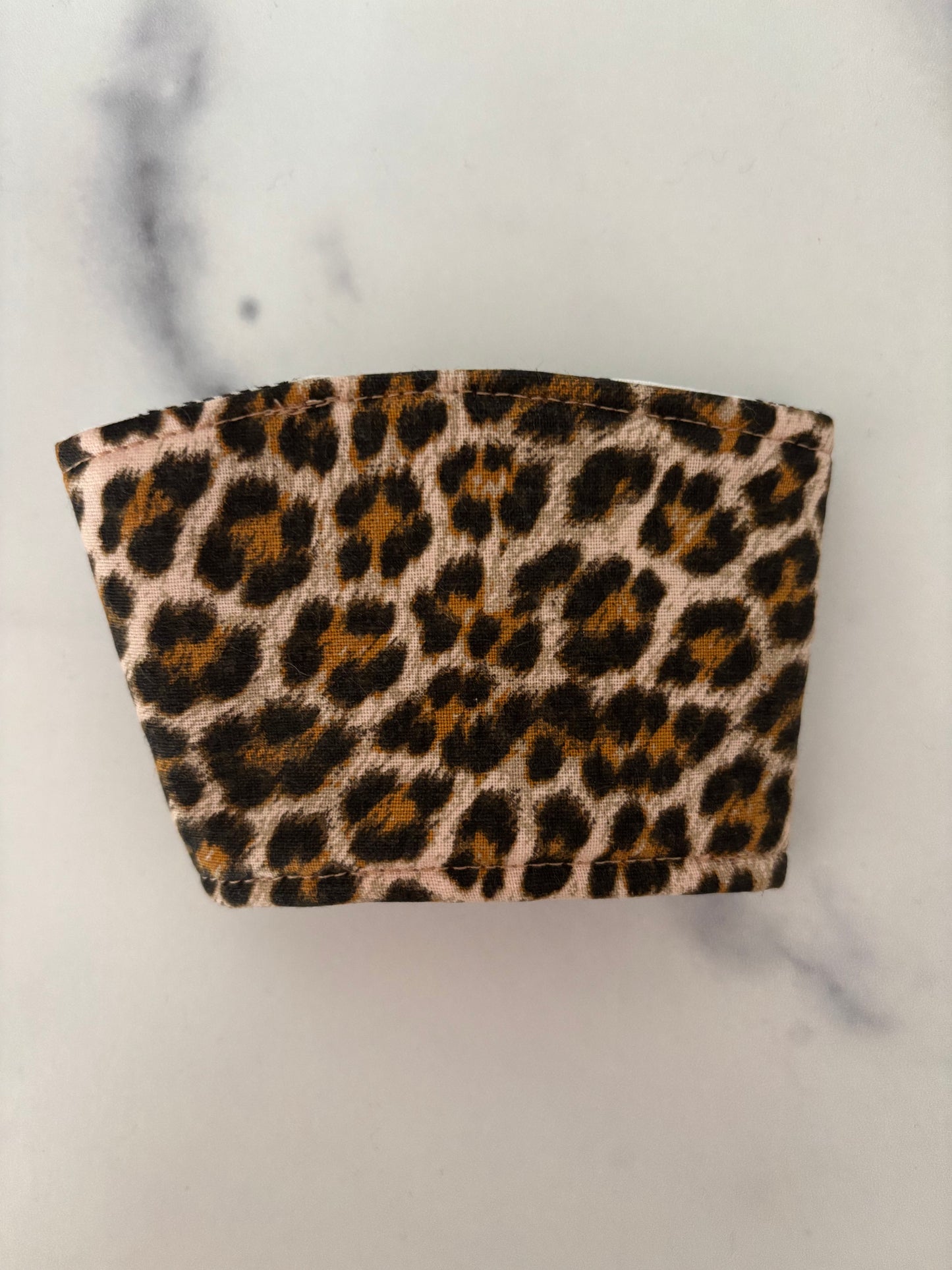 Leopard Print - Reusable Coffee Sleeve