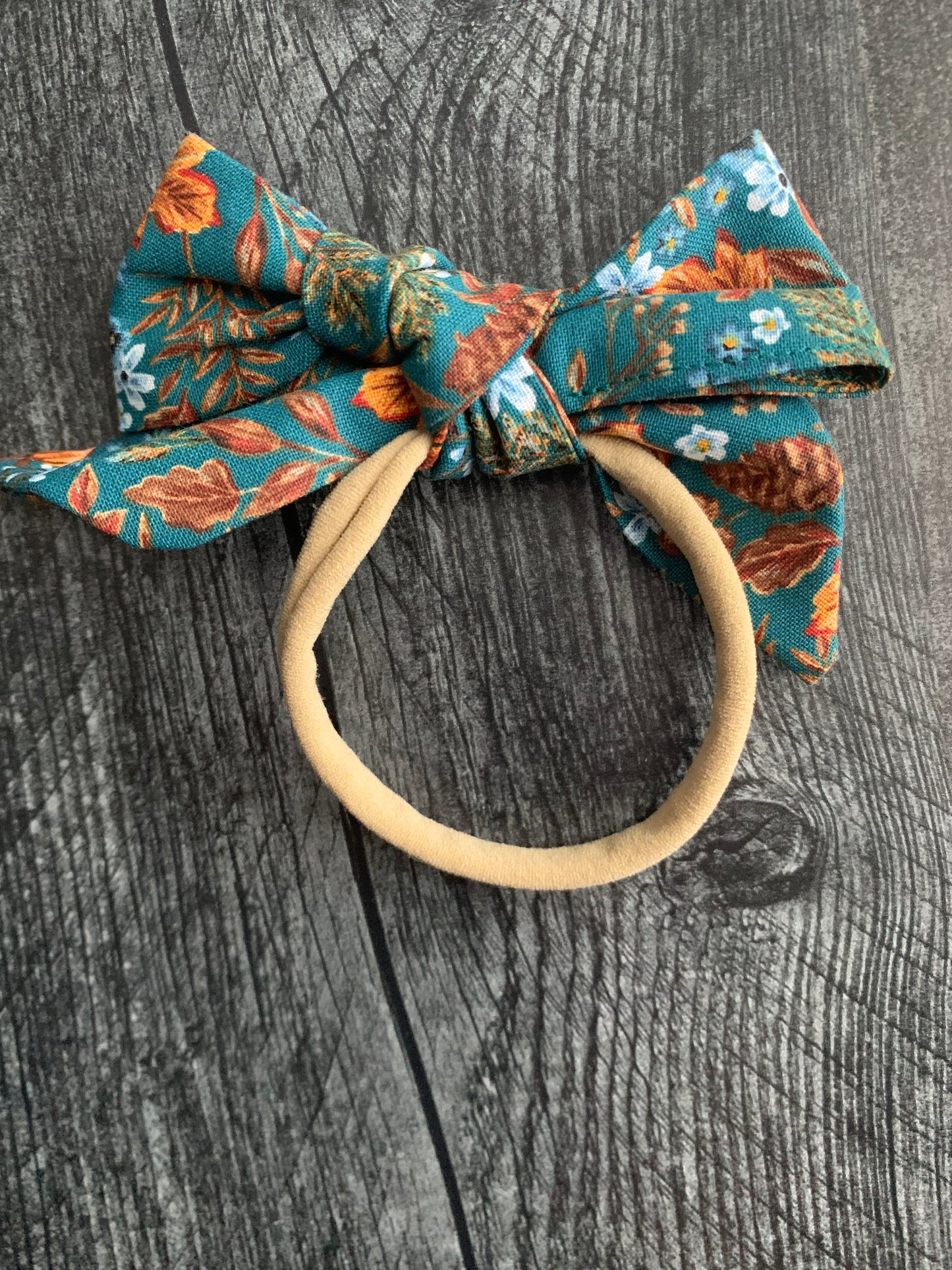 Autumn Floral - Hair Bows