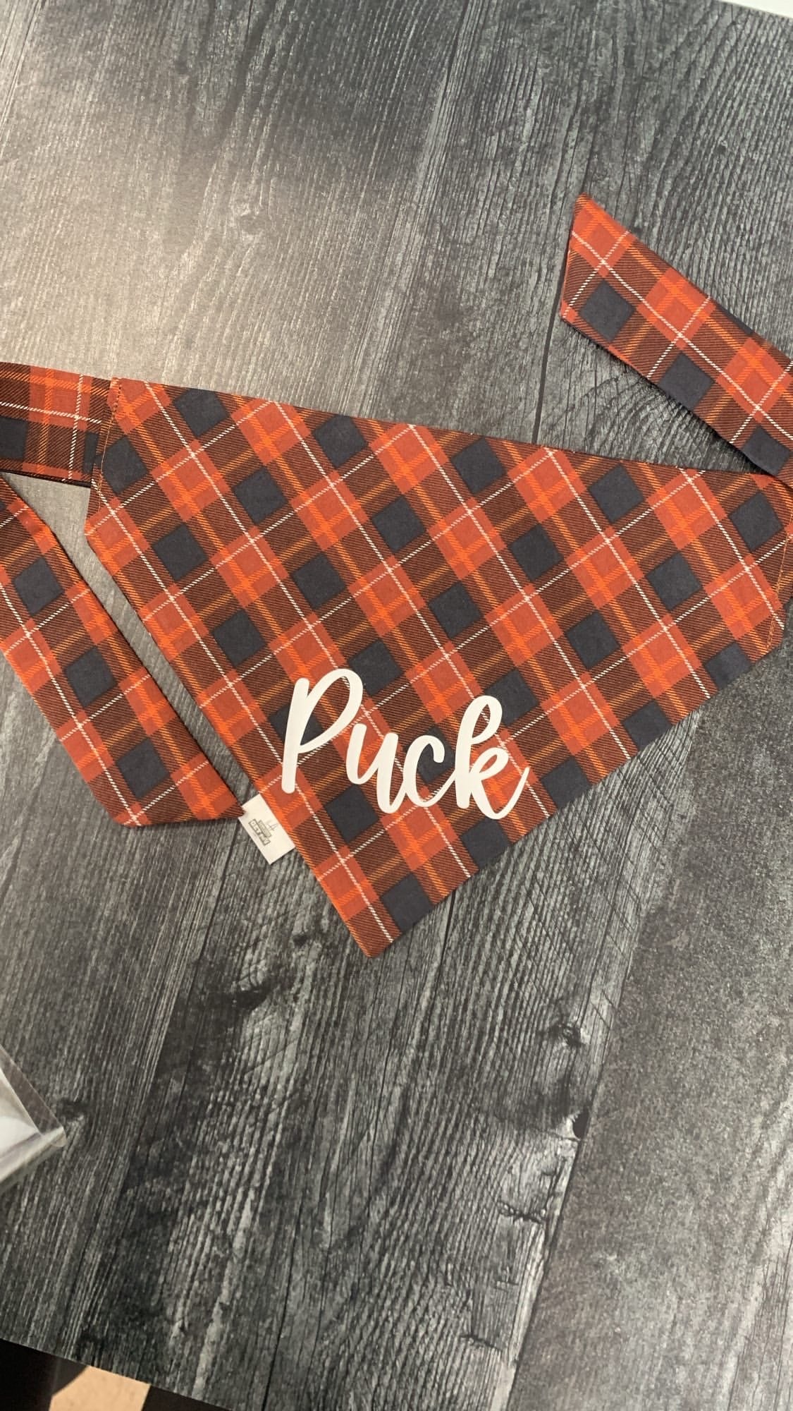 Harvest Plaid - Pet Bandana