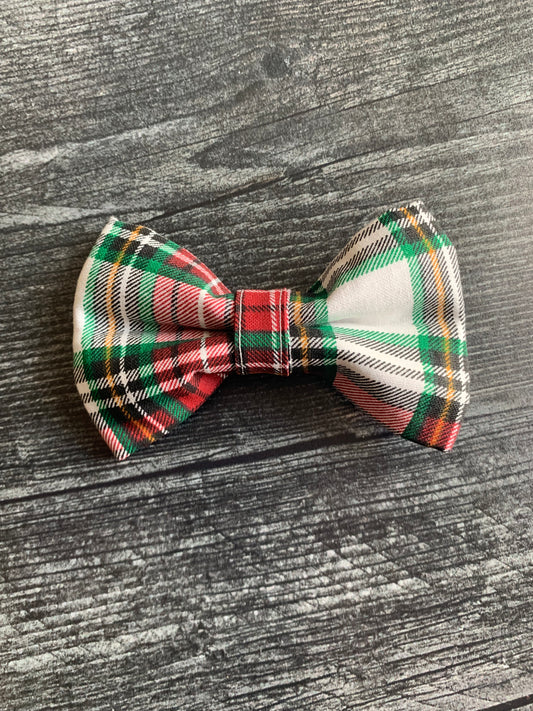 Holiday Plaid - Pet Bow Tie