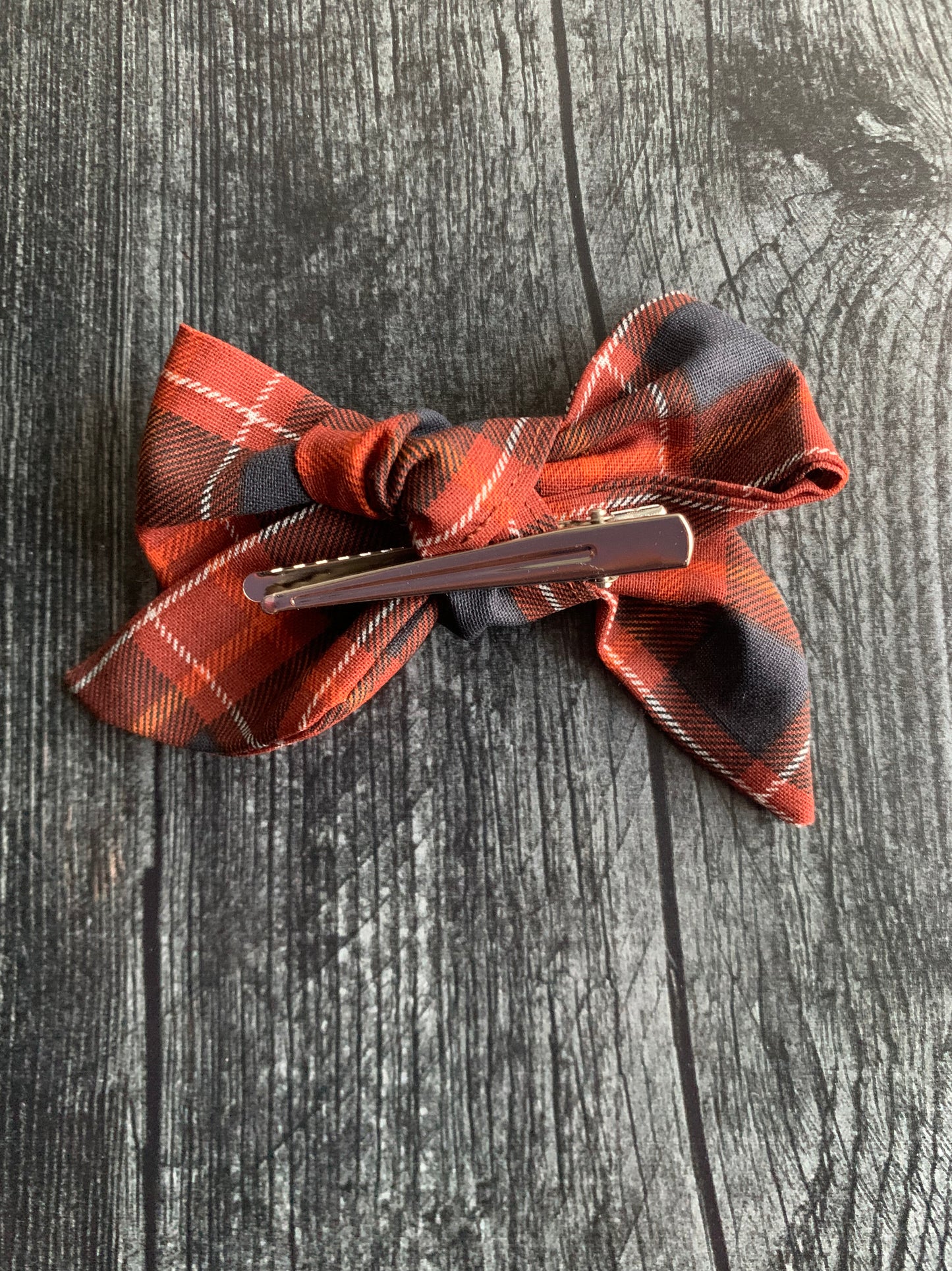 Harvest Plaid - Hair Bows