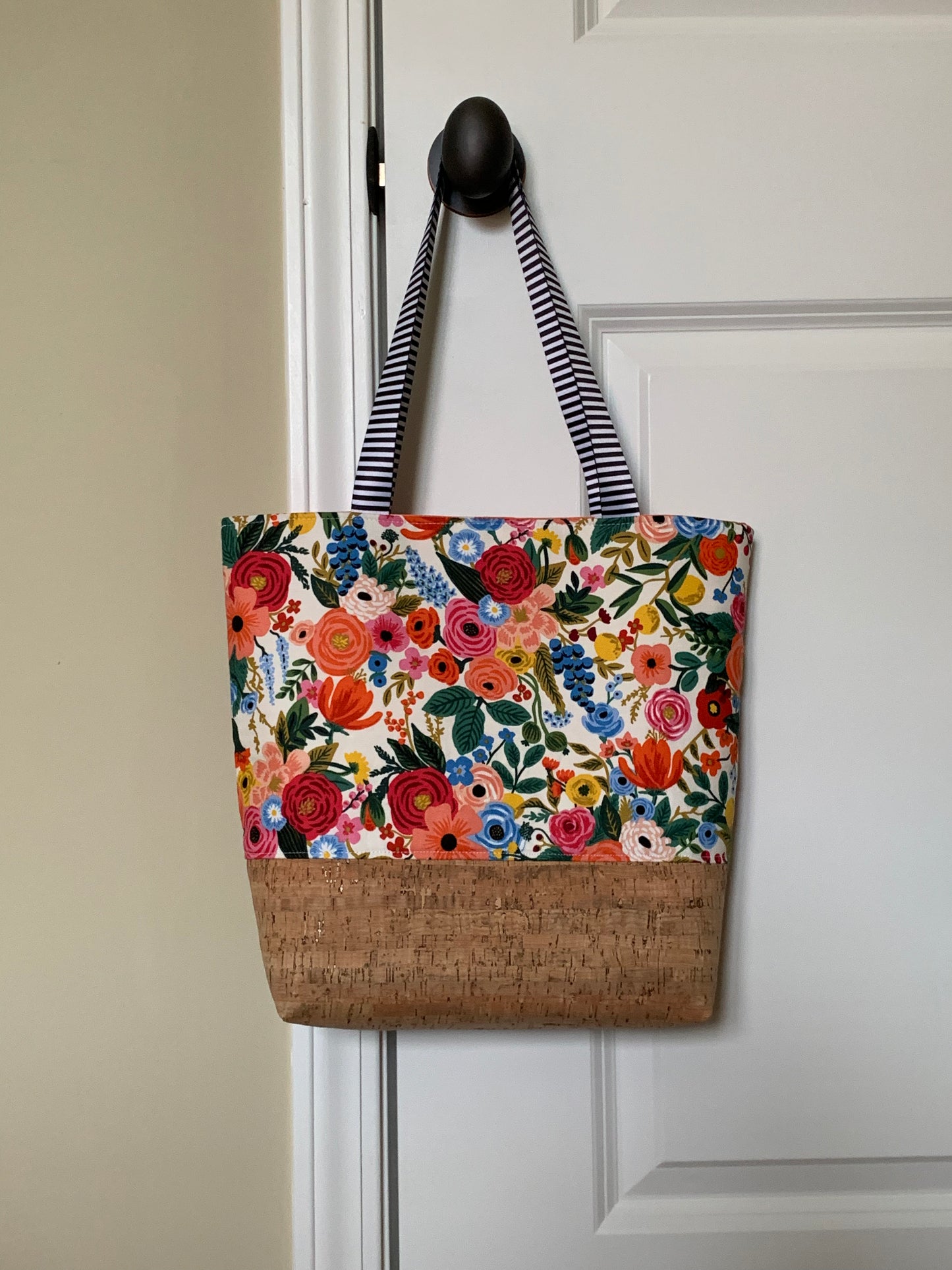 Garden Party Cream - Martes Tote