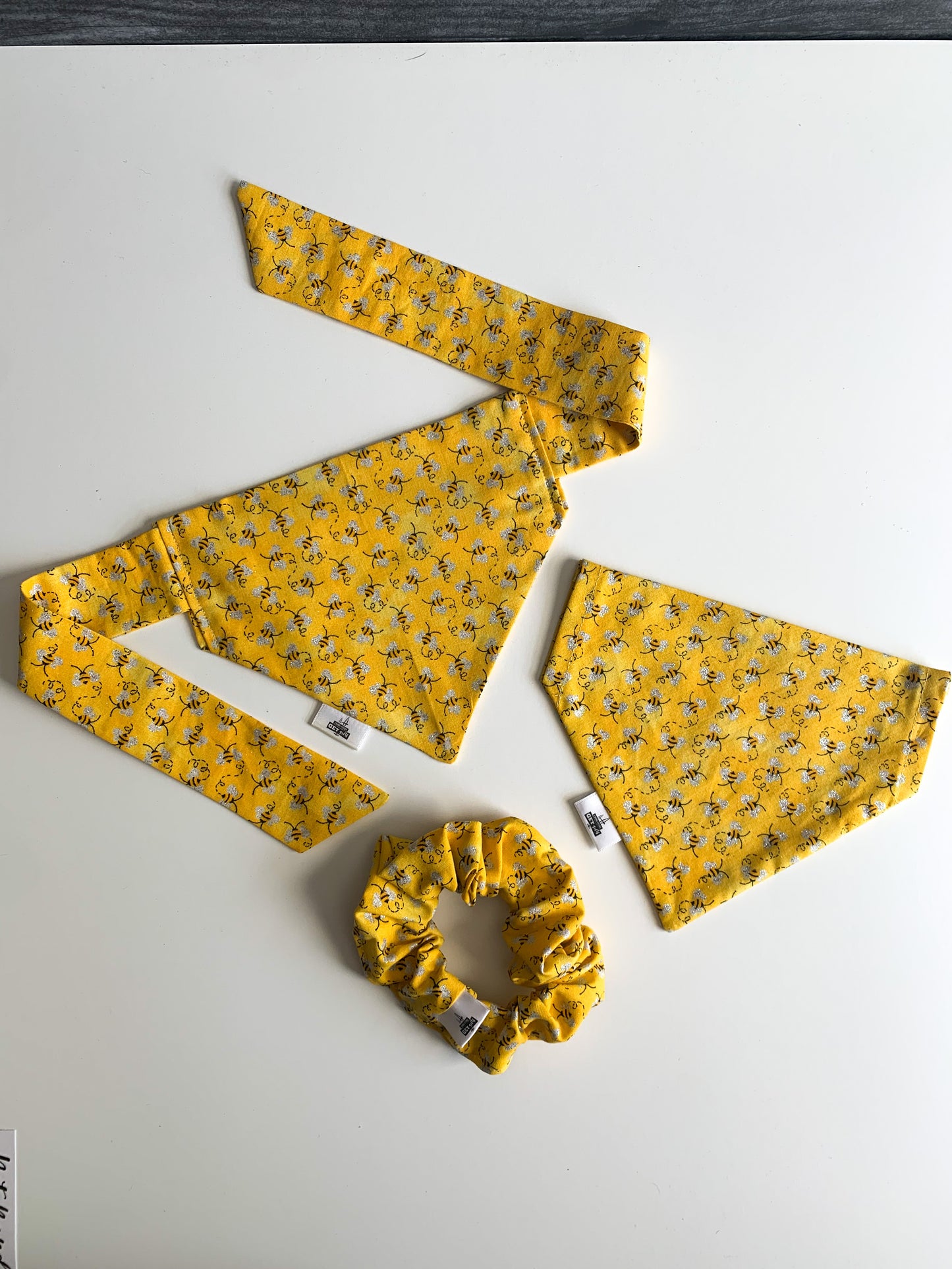 Sparkly Bees - Pet Bandana