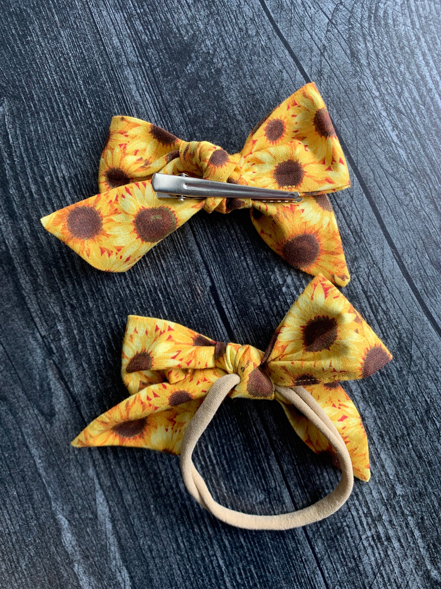 Harvest Sunflowers - Hair Bows