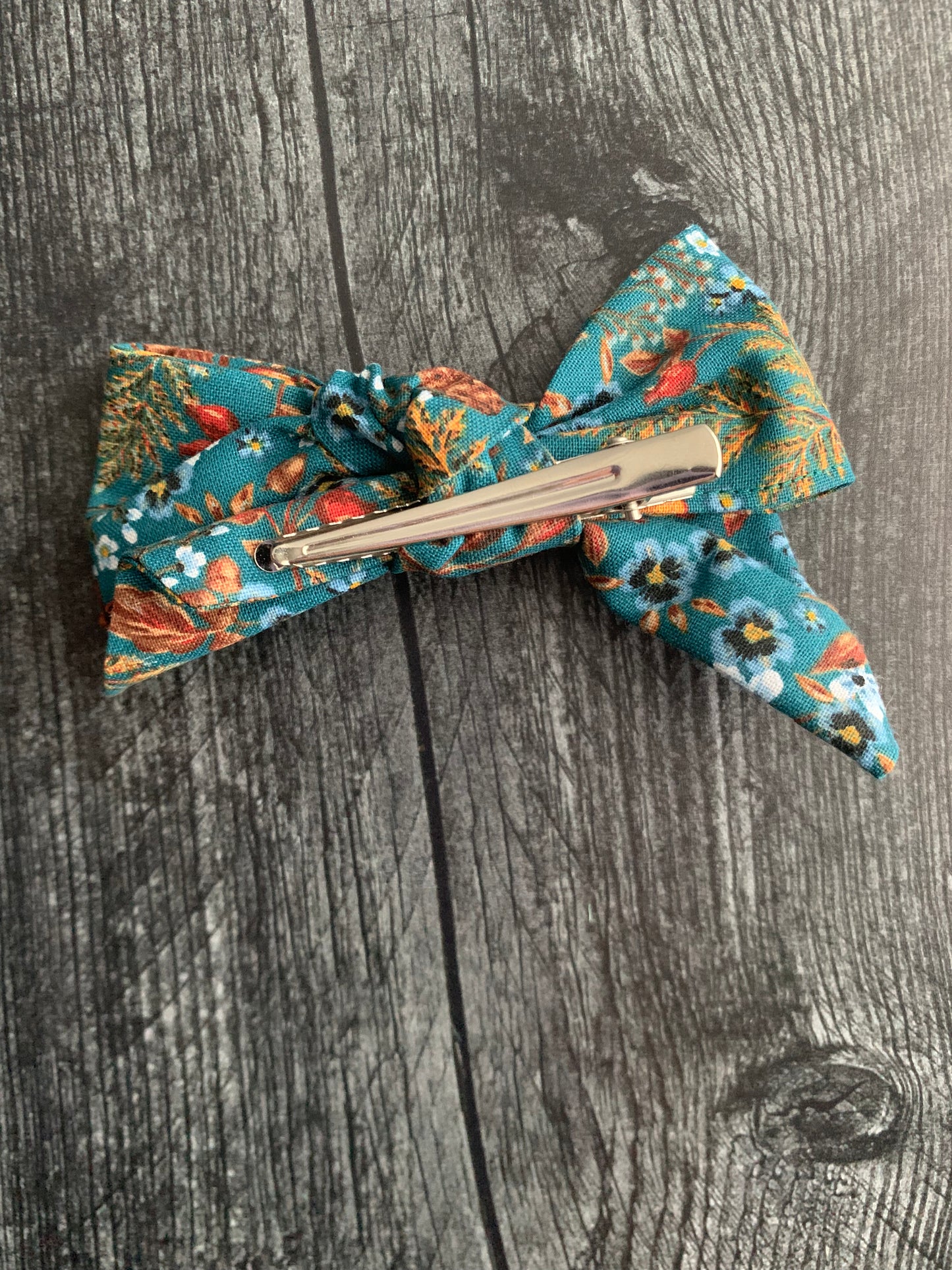 Autumn Floral - Hair Bows