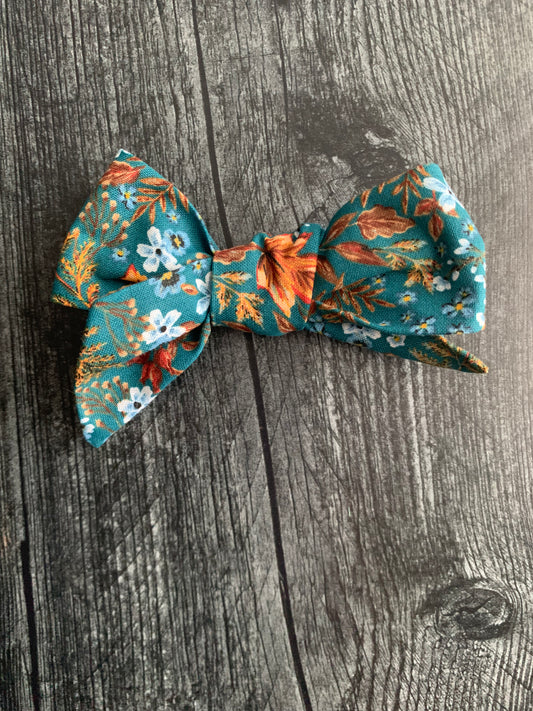 Autumn Floral - Hair Bows