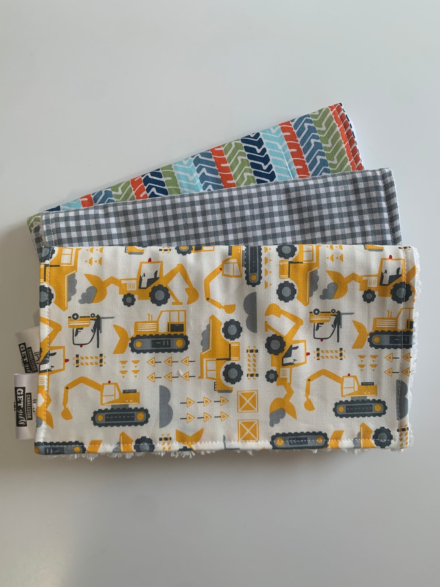 Trucks - Burp Cloth Set