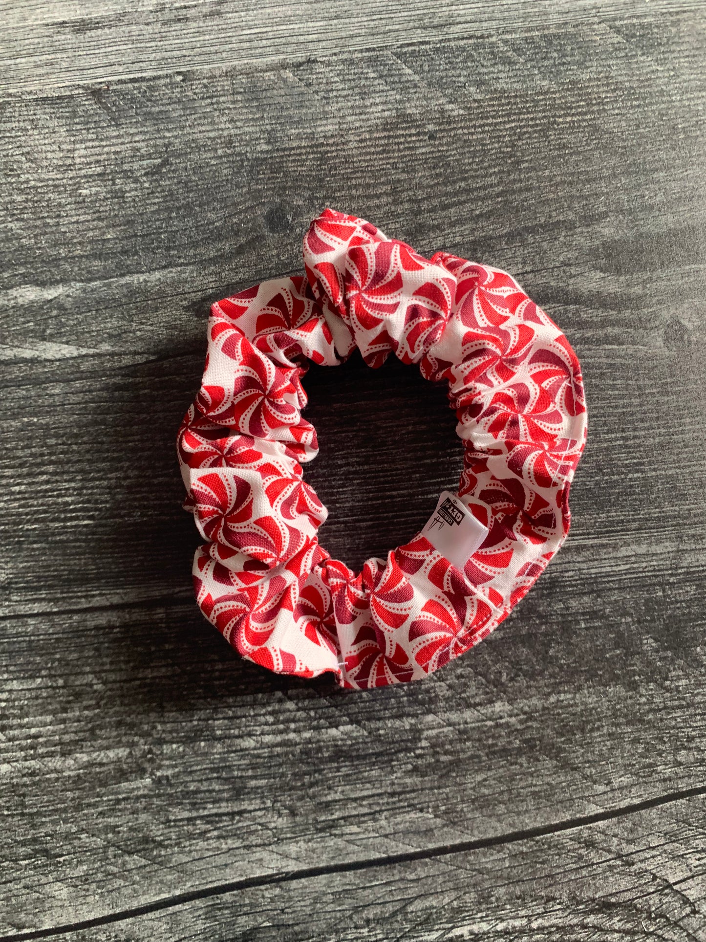 Peppermint Party - Cotton Scrunchie